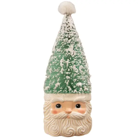 Tree Santa Pastel Blue 10.75" {1}