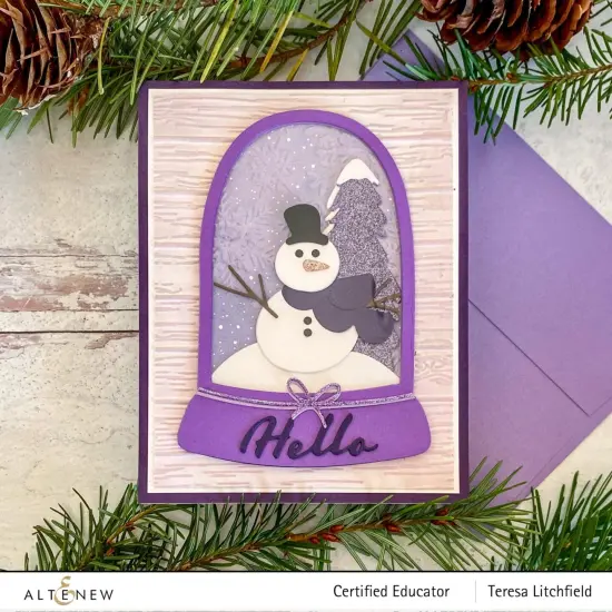 Deck Planks 3D Embossing Folder {3}