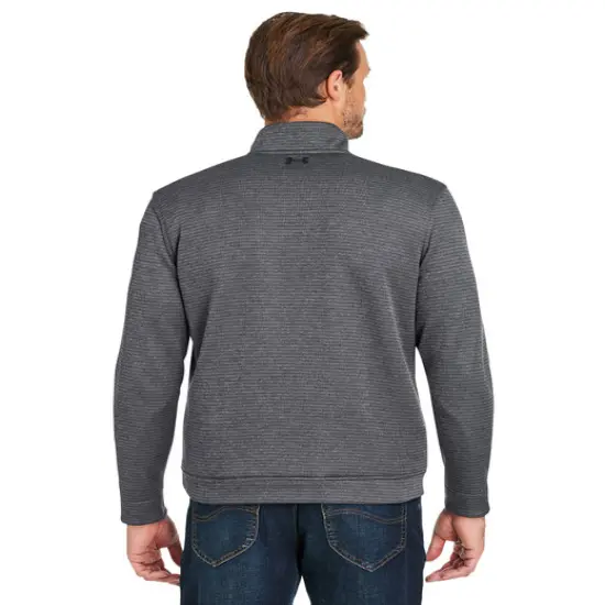 Under Armour&reg; Men's Storm Sweaterfleece Quarter Zip BLACK/ BLACK {6}