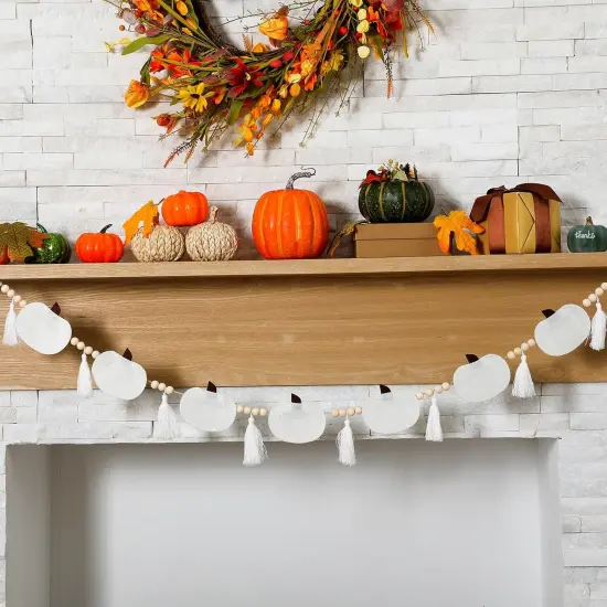 Fall Decorations for Home Fall White (	Main Orange) {1}