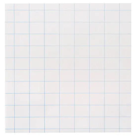 School Smart Graph Paper, 1 Inch Rule, 9 x 12 Inches, White, 500 Sheets {3}