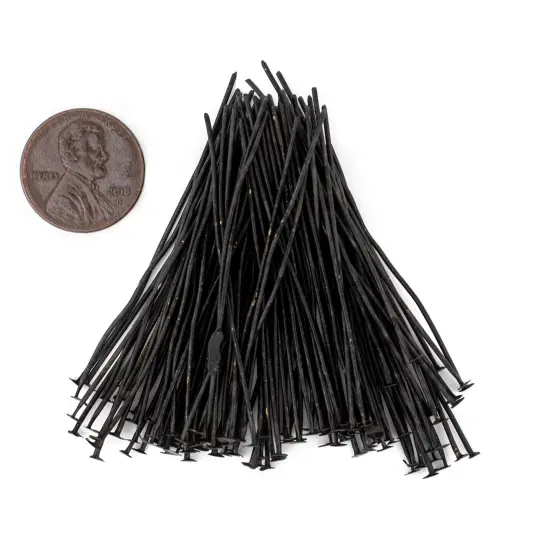 The Bead Chest Midnight Brass 21 Gauge 2 Inch Head Pins (Approx 100 pieces) {2}