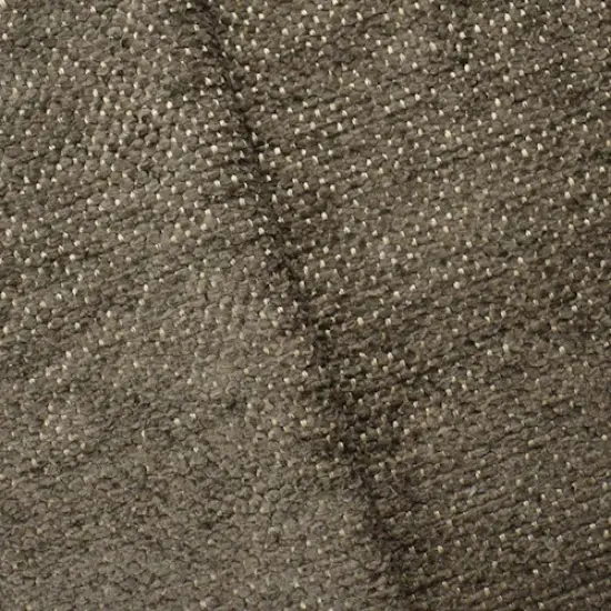Deep Stone Gray Silk Blend Textured Chenille Home Decorating Fabric By the Yard {1}