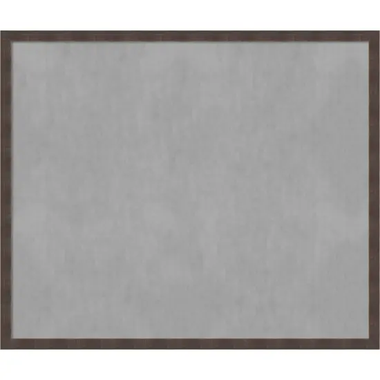 Warm Walnut Wood Framed Magnetic Board {7}