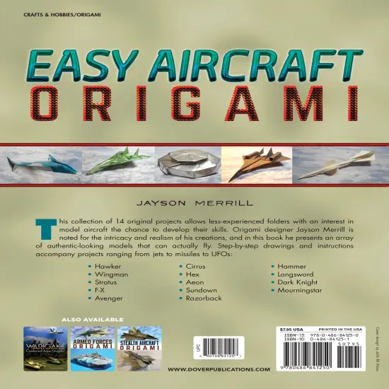 Easy Aircraft Origami-Softcover {3}