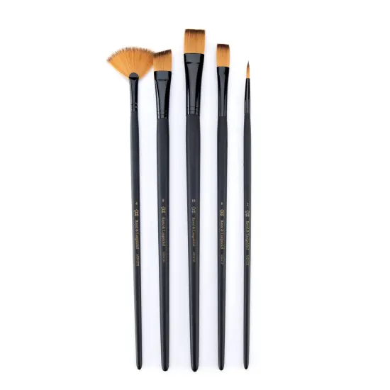 RSET-4309 | Essentials&trade; 5pc Gold Taklon Variety Brush Set 4309 {2}