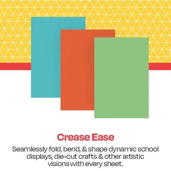 School Smart Bristol Board, 12 x 18 Inches, Assorted Colors, Pack of 100 {5}