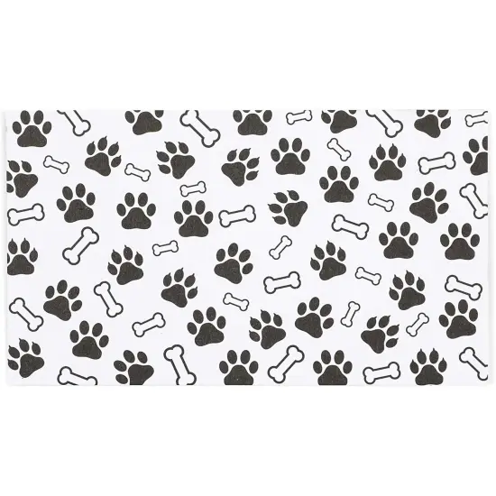 Paw Print Appointment Reminder Cards, Vet Office Supplies (3.5 x 2 In, 200 Pack) Pink {5}