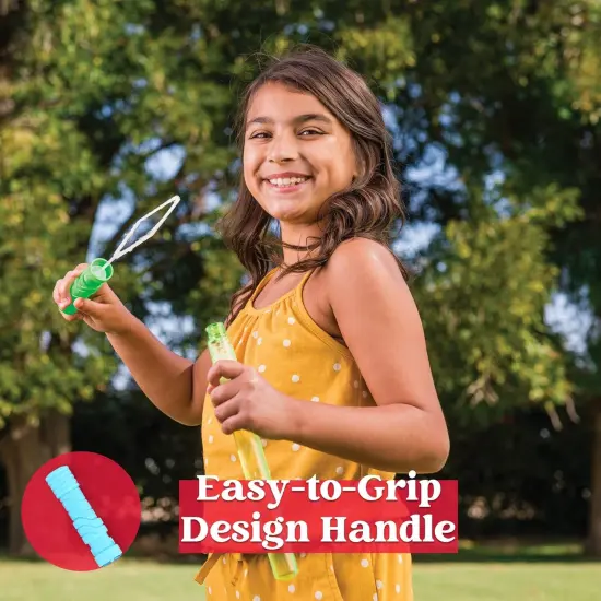 24 Pack 14.6&rsquo;&rsquo; Big Bubble Wands Bulk (2 Dozen) for Summer Toy, Outdoor/Indoor Activity {4}