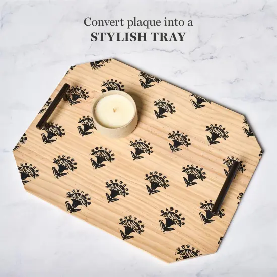 Martha Stewart&trade; 16" x 12" Octagon Plaques - 2 pc. - 68534 {6}