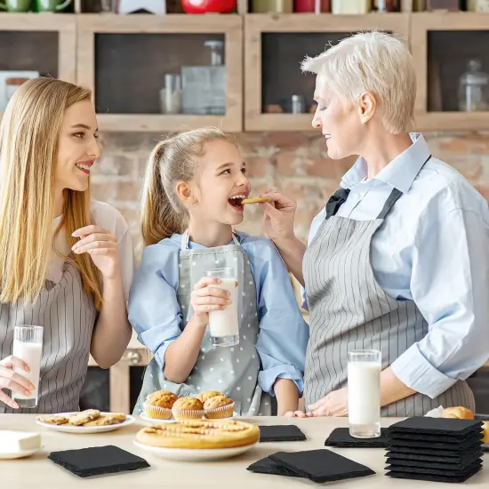 Slate Coasters Set 12 {3}