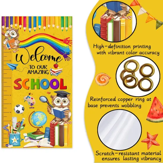 Back To School Banner First Day of School Party Decor {3}