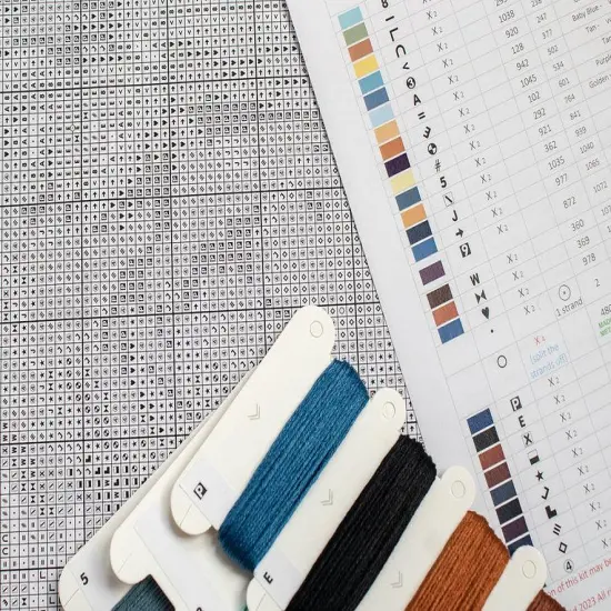 Dream Catcher Wolf L8069 Counted Cross Stitch Kit {6}