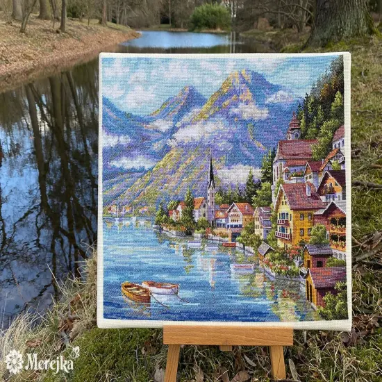 Alpine Village K-192 Counted Cross-Stitch Kit {3}