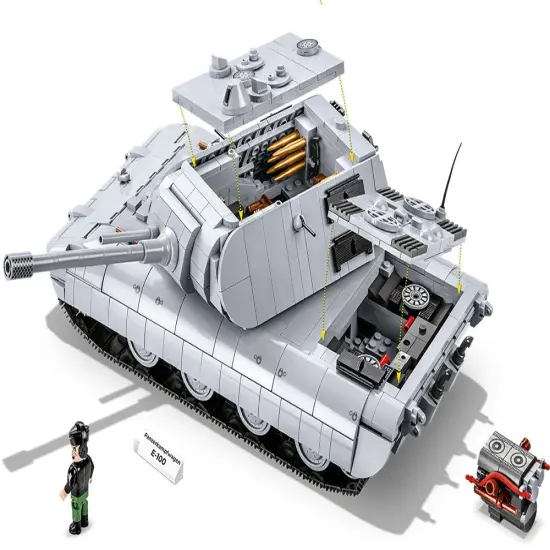 COBI Historical Collection: World War II Panzerkampfwagen E-100 Tank {2}
