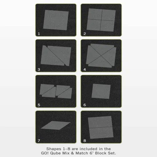 GO! Qube Mix & Match 6" Block {3}