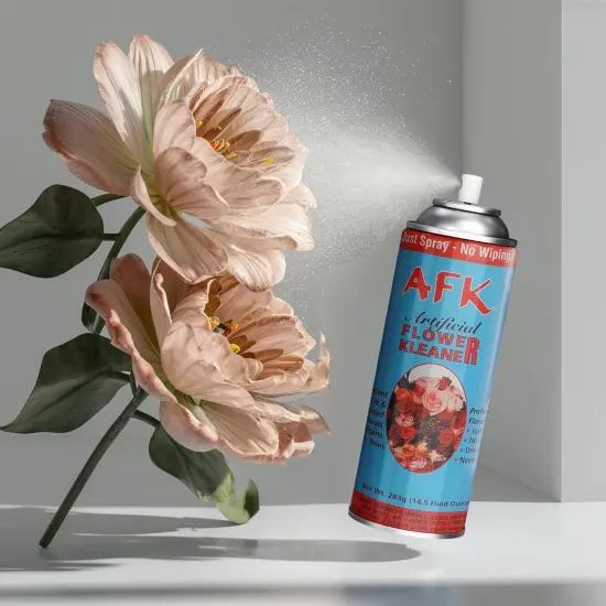 Premium Aerosol Cleaner Spray - Ideal for Artificial Flowers & Plants, Restores Fresh Appearance - Perfect for Home & Office - Year-Round Care, Floral Home by Artificial Flowers {3}