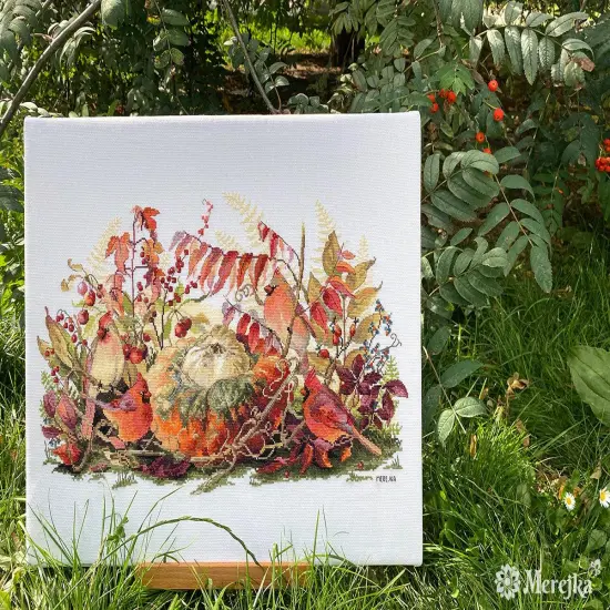 Rhapsody in Red K-190 Counted Cross-Stitch Kit {6}