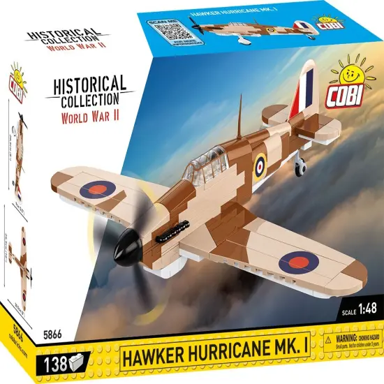 COBI Historical Collection WWII Hawker Hurricane Mk. I Plane {2}