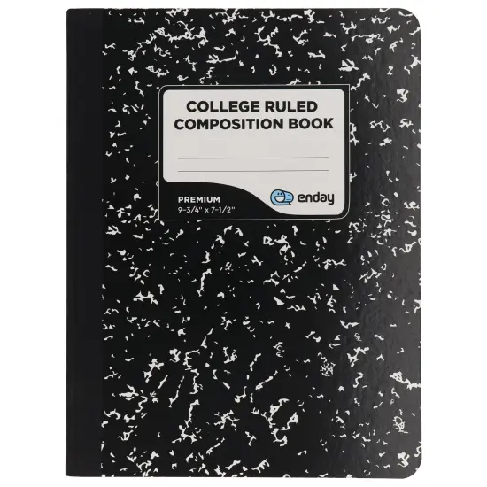 Enday C/R 100 Ct. Composition Book Blue {6}