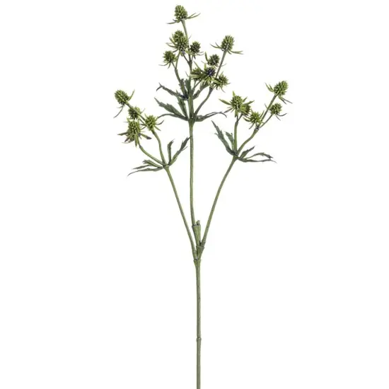 Allstate Thistle Artificial Floral Spray - 25" - Green {1}