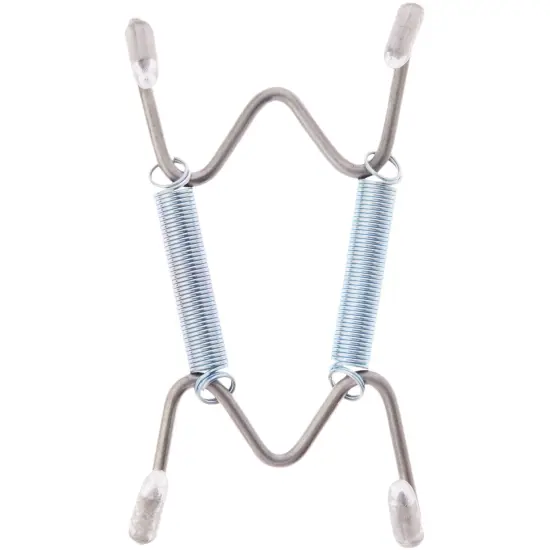 Plymor Stainless Steel Wall Mountable Plate Hanger, 2.25" H x 1.25" W x 0.375" D (For Plates 2" - 3") {3}