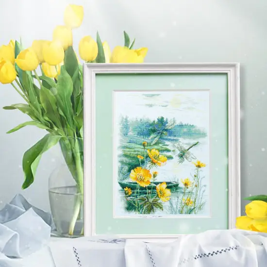 Foggy Morning 250-070 Counted Cross-Stitch Kit {3}