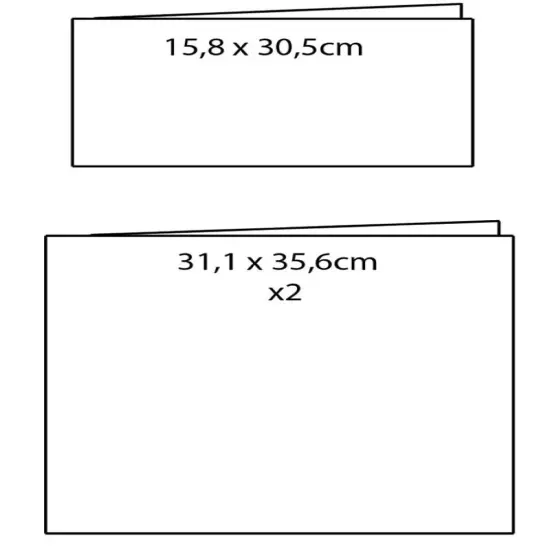 Heidi Swapp - MINC - TRANSFER FOLDERS - 6.25 X 12 / 12.25 X 14 (3 PIECE) 370122 {2}