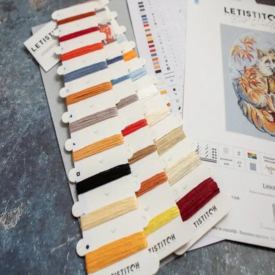 Kitsune L8900 Counted Cross Stitch Kit {5}