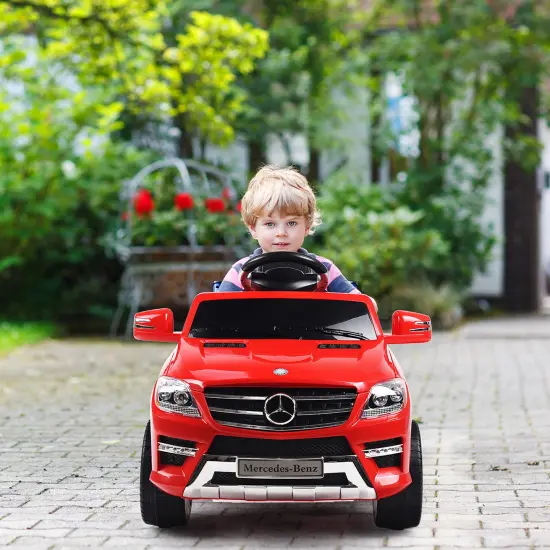Costway Mercedes Benz ML350 6V Electric Kids Ride On Car Licensed MP3 RC Remote Control {2}