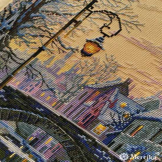 Winter Evening K-169 Counted Cross-Stitch Kit {6}