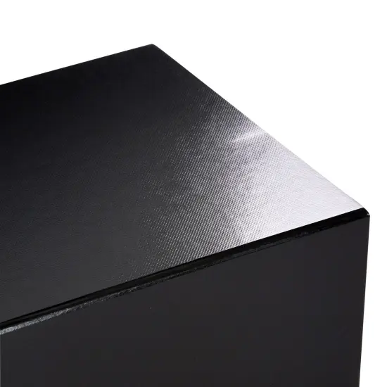 6 Pack Magnetic Gift Boxes with Lids, 9.5 x 7 x 4 Inches for Birthday, Wedding, Groomsman and Bridesmaid Proposal Box (Gloss Black) {7}