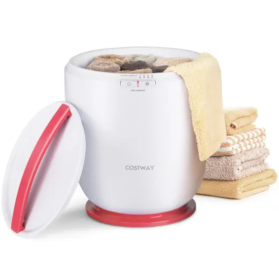 Countertop Towel Warmer with Fragrance Holder, Timer, and Safety Features {1}