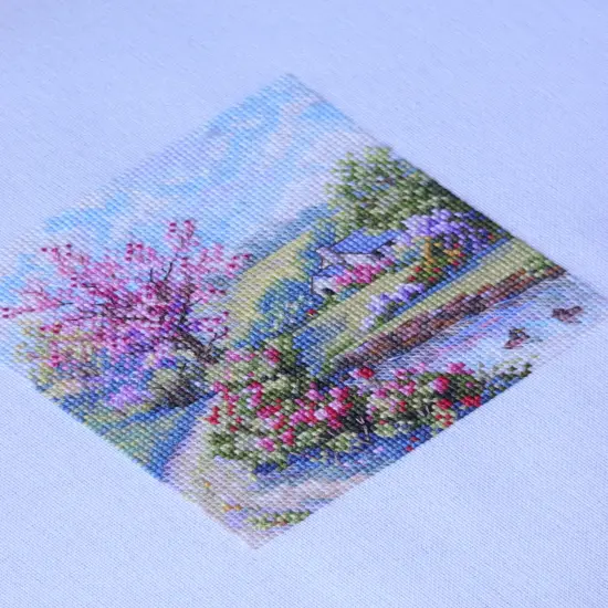 Spring K-268A Counted Cross-Stitch Kit {2}