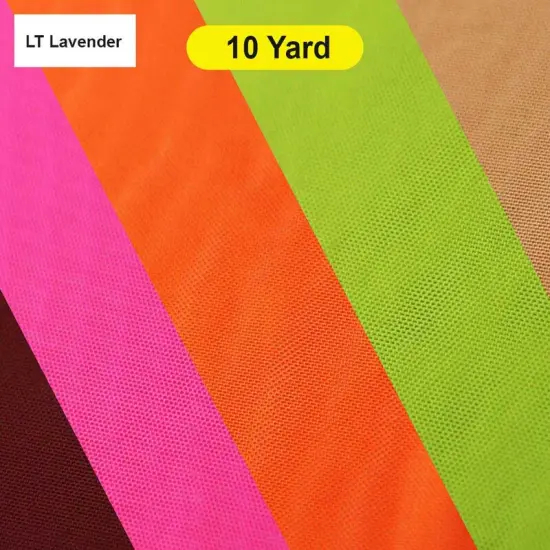 Stretch Mesh Solid Stretch Mesh Fabric LT Lavender&nbsp; {1}