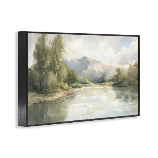 Stupell Industries Where The River Goes Framed Giclee Design by Petal Prints Design {3}