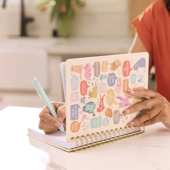 If Cats Could Talk Spiral Notebook, Hardcover Journal {2}