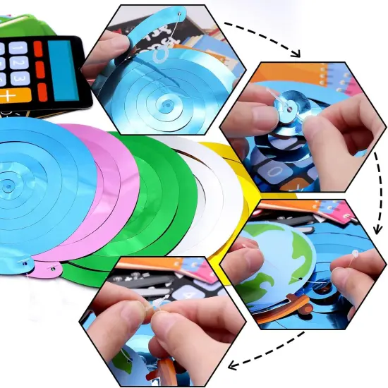 Back To School Hanging Swirls Decorations 30 Pack {5}