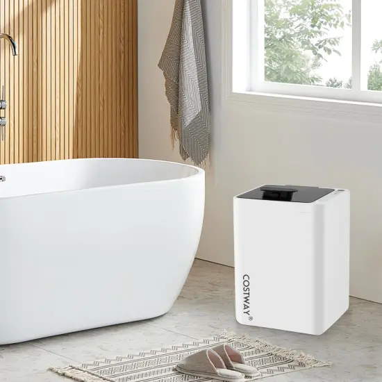 White and Black 23L Towel Warmer Bucket with Timer, Auto Shut Off, and Fragrance Holder {2}