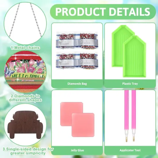 13 Pcs Interchangeable Diamond Art {3}