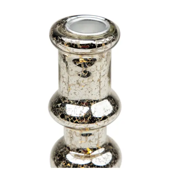 Northlight LED Lighted Golden Sparkles Taper Candle Holders - 13" - Set of 3 Silver {6}