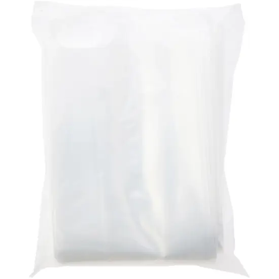 Plymor 5" x 3" x 15" (Pack of 100), 2 Mil Gusseted Plastic Bags {6}