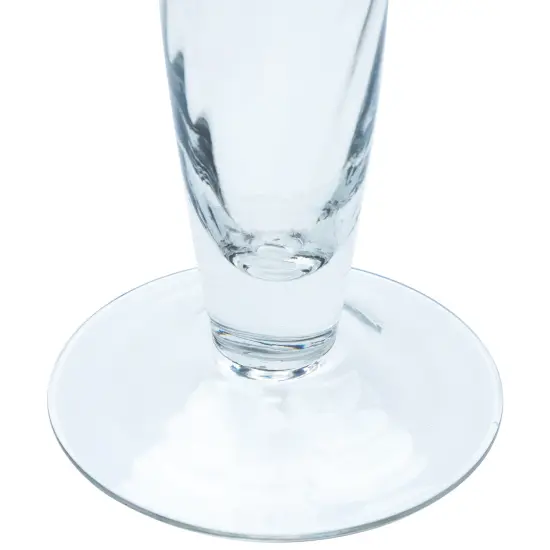 Northlight Swirled Glass Taper Candle Holder - 20" Clear {7}