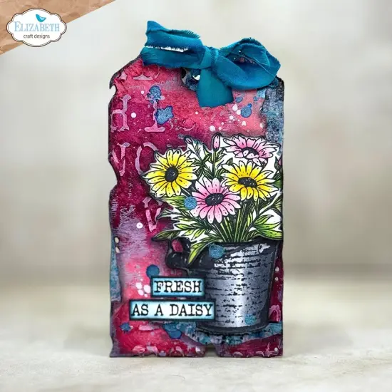 Elizabeth Craft Stamp And Die Set-Garden Of Love {5}