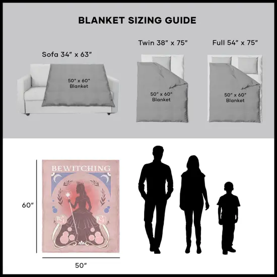 Universal Wicked Silk Touch Sherpa Throw Blanket Bewitching {6}