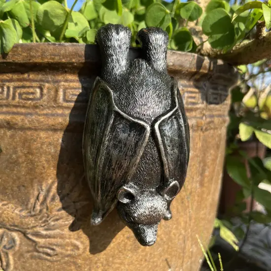 Halloween Bat Statue - Garden Gnomes Sculpture {1}