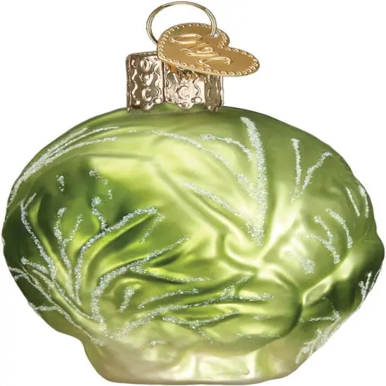 Old World Christmas Brussel Sprout Ornament {1}