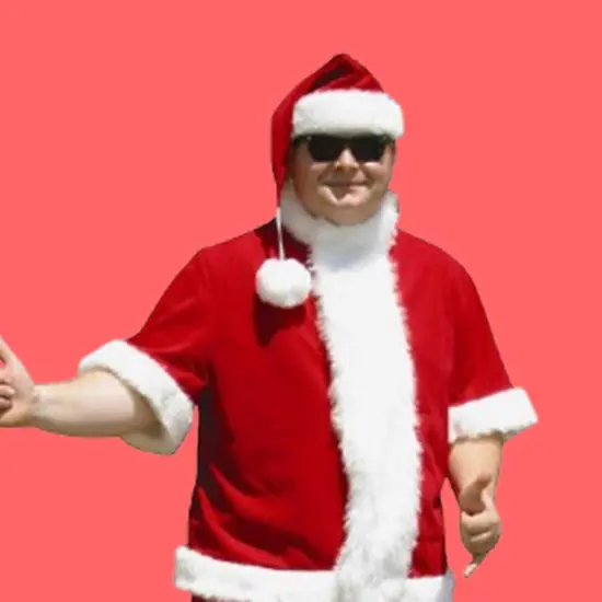 Sunny Claus Suit Large Size Festive Holiday Costume Outfit {3}