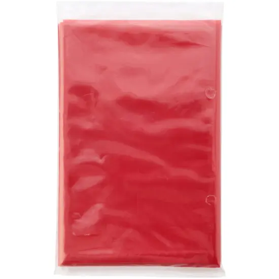 Plymor 4" x 6", Red 2 Mil Flat Open Plastic Poly Bags {5}
