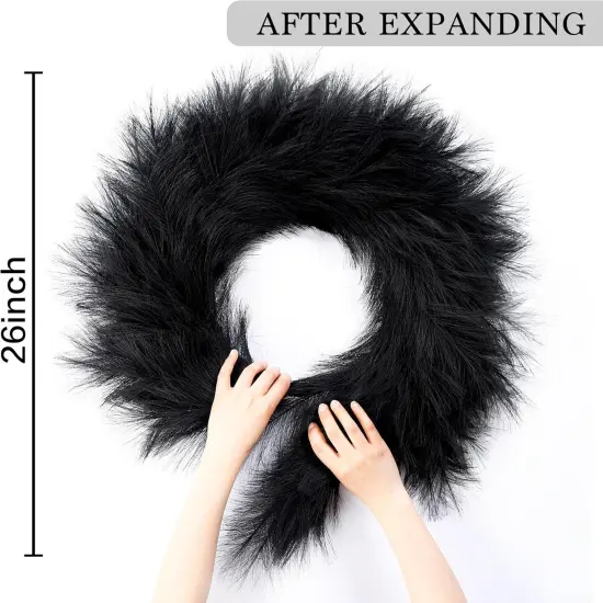 Pampas Grass Wreath 26&rsquo;&rsquo; {2}